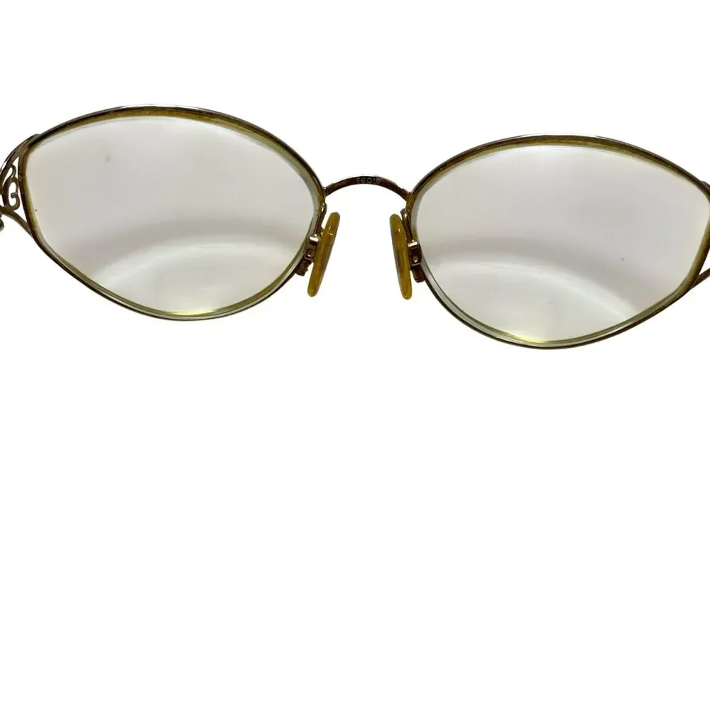 Aristar Vintage Eyeglass Frames Gold Wire Frame with Tortoise‎ Temples